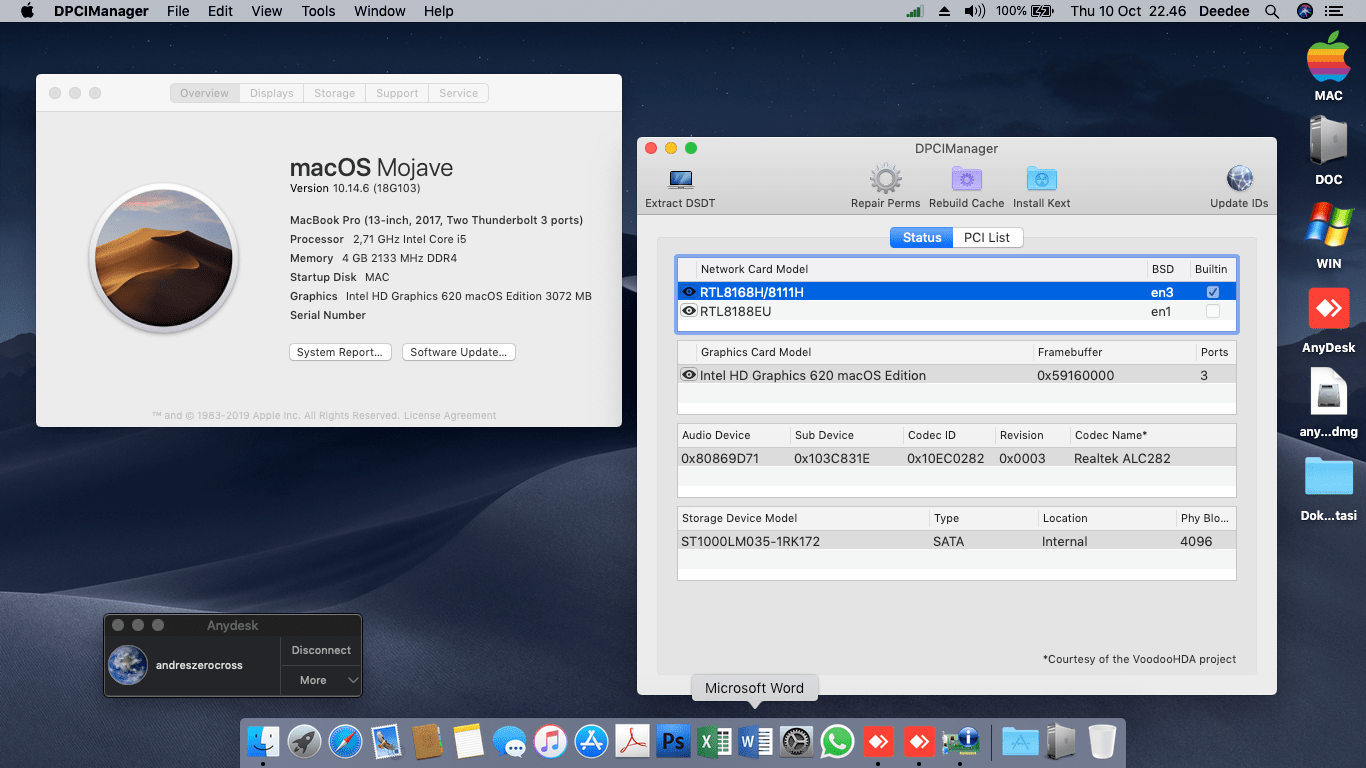 HP 240 G6 [Kabylake   Intel HD 620] 1